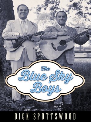 cover image of The Blue Sky Boys